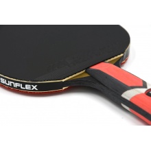Sunflex Profi-Tischtennisschläger Legend A50 - mit 2,2mm Schwamm und Mogul-Belag, ITTF zugelassen - 1 Schläger